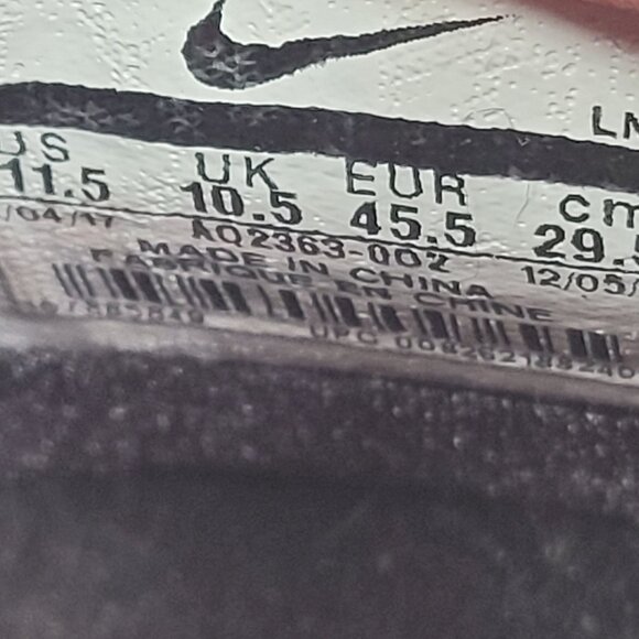 Nike Lebron XV 15 Bright Crimson Men's Black Red Sneakers AQ2363-002 US Sz 11.5 - Picture 8 of 8